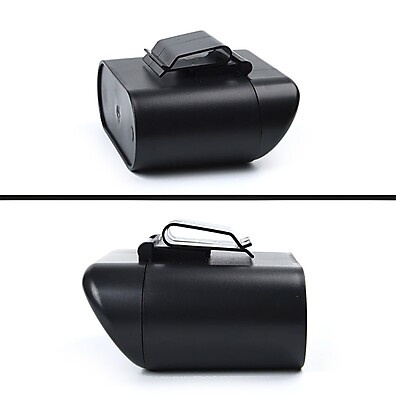 Kit 2 Lixeiras Automotivas com Clip para Porta-Objetos – Prático e Organizado