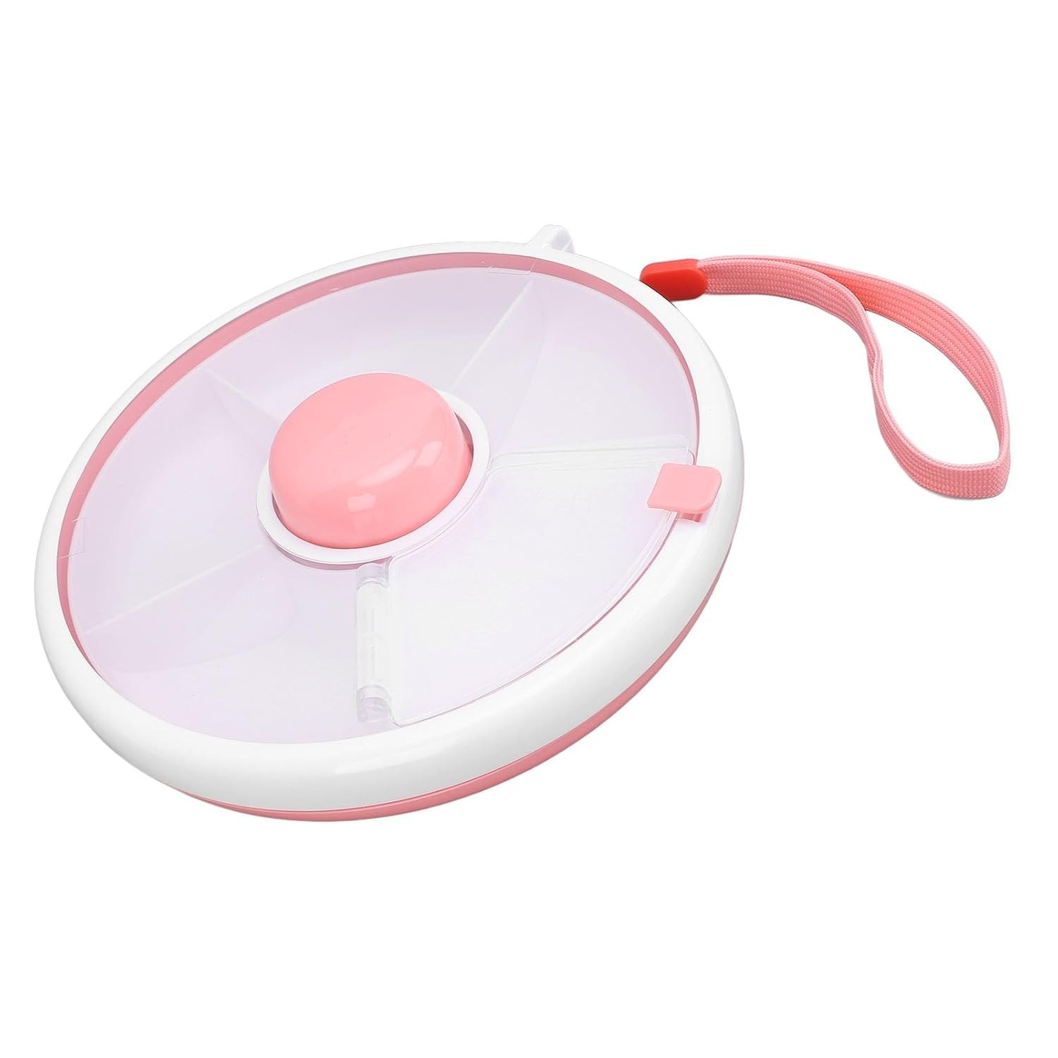 Cosiki Recipiente de Lanche Giratório 360° com Vedação - Estoque Organizado e Fresco para Crianças