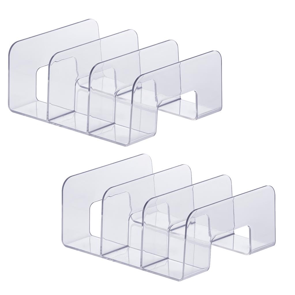Organizador Acrílico Paramount: Kit 2 para Seu Lar!