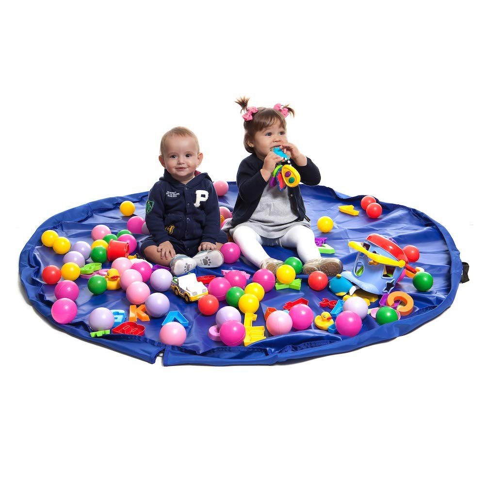 Saco Organizador de Brinquedos Azul 150cm: Adeus Bagunça, Olá Diversão!