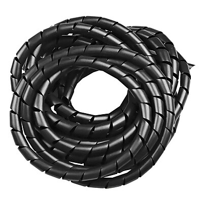 Organizador Cabos Spiral Tube 1/2 Pol – Preto 2m