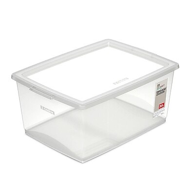 Organizador Cristal 30L: Seu Closet Impecável!