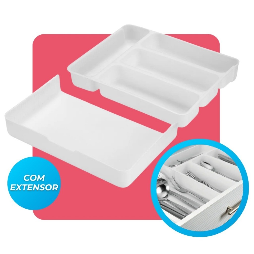 Organizador de Gaveta Talheres: Praticidade Arthi!