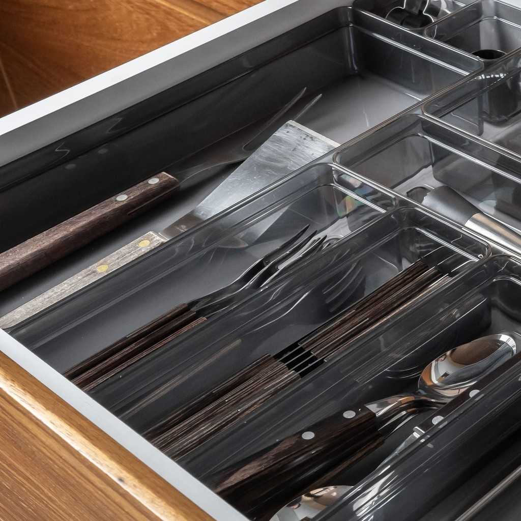 Organizador de Gavetas Clear: Organize com Estilo!