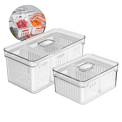 Organizador de Geladeira: Frescor e Praticidade!