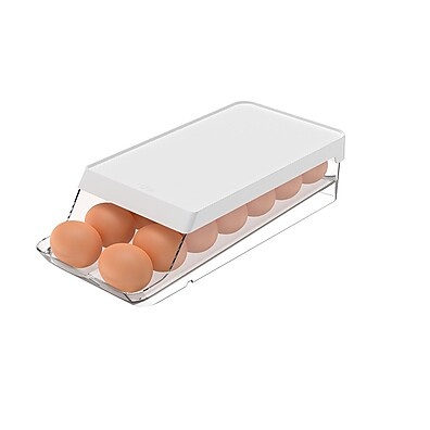 Organizador de Ovos Clear Fresh: Frescor e Praticidade!