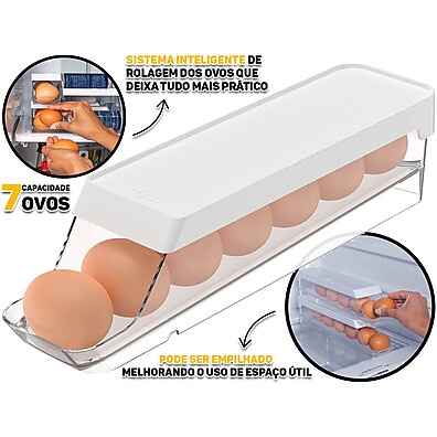 Organizador de Ovos Martiplast: Frescor e Praticidade