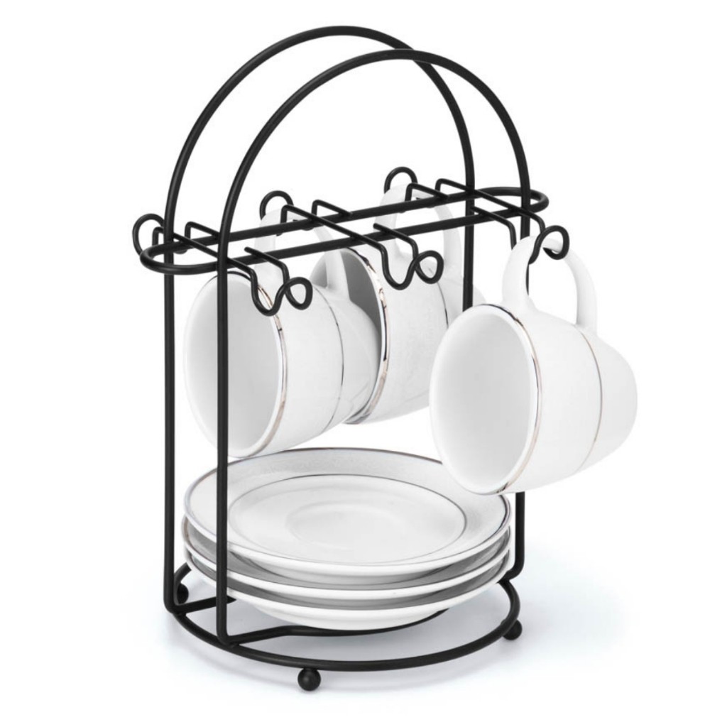 Organizador de Xícaras: Praticidade e Elegância!