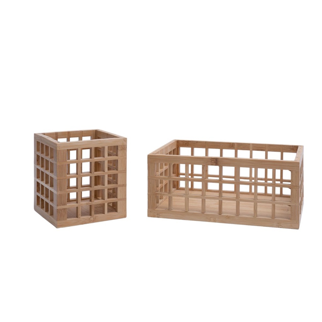 Organize com Estilo: Kit Bambu Oikos