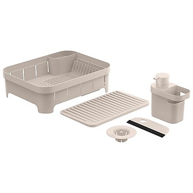 Organize sua Pia: Kit 5 Peças Trium Bege