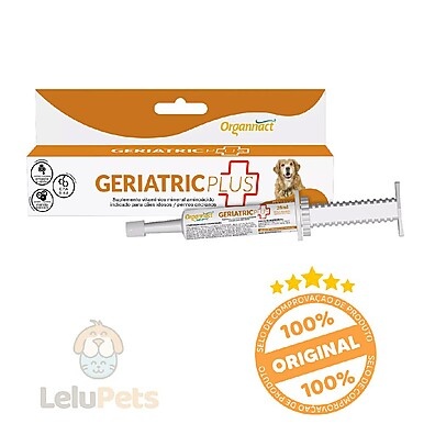 Organnact Geriatric Plus: Vitalidade para Cães Idosos 🐶