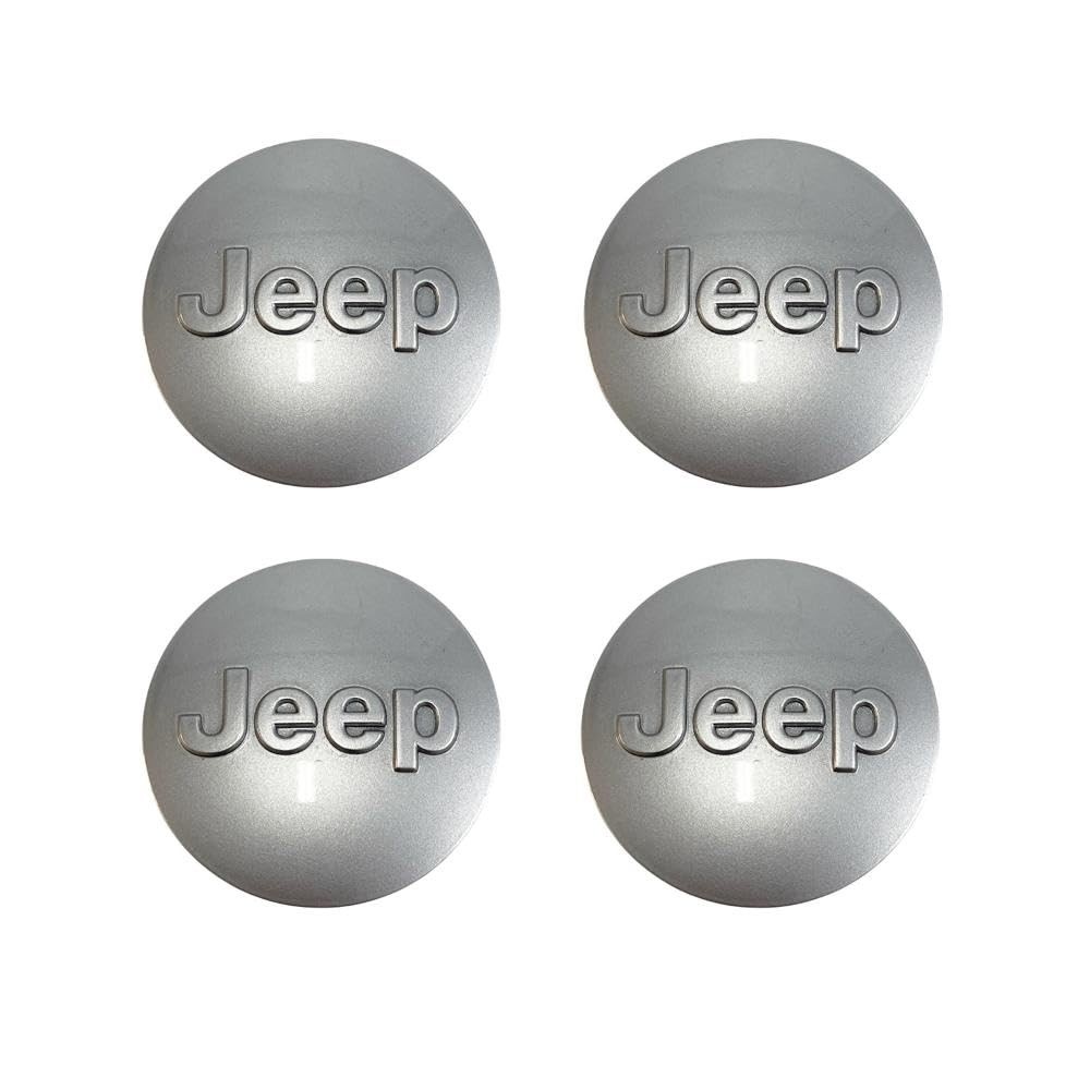 Kit 4 Calotas Centrais Originais Jeep Renegade - Design e Proteção
