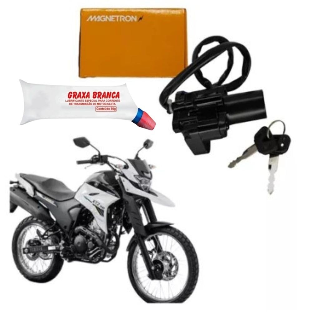 Kit Chave Ignição Magnetron Original + Graxa Branca para XTZ 250 Lander (2007-2015)