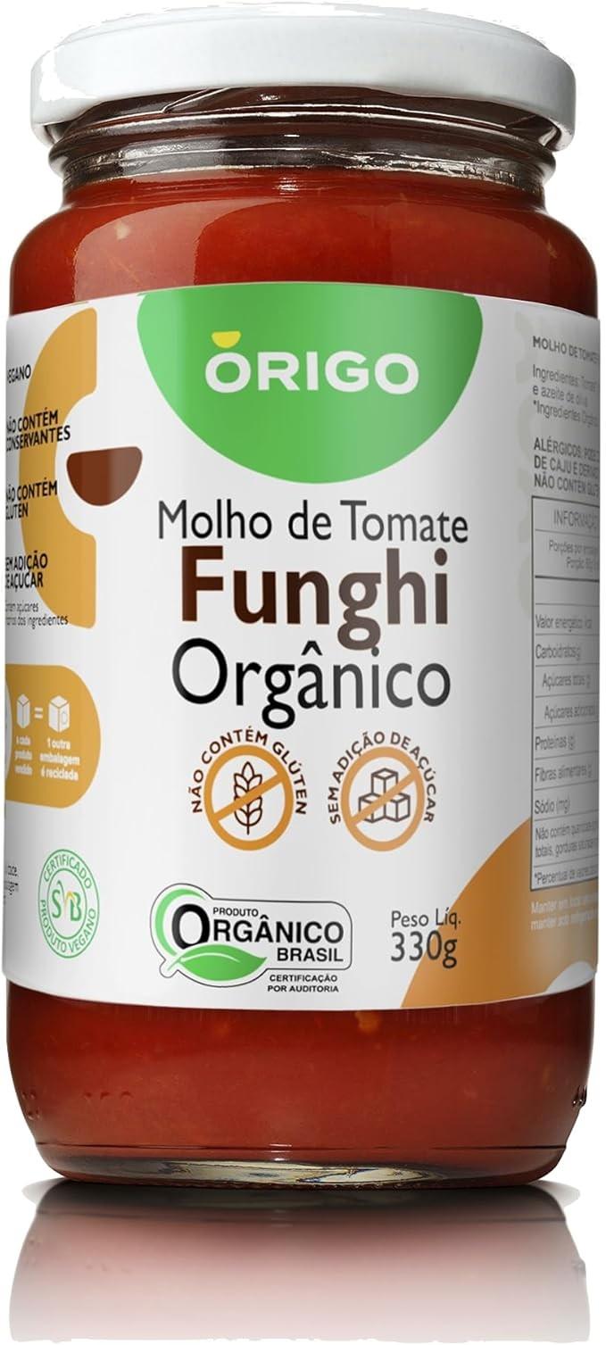 Molho de Tomate Funghi Org Órigo 330g