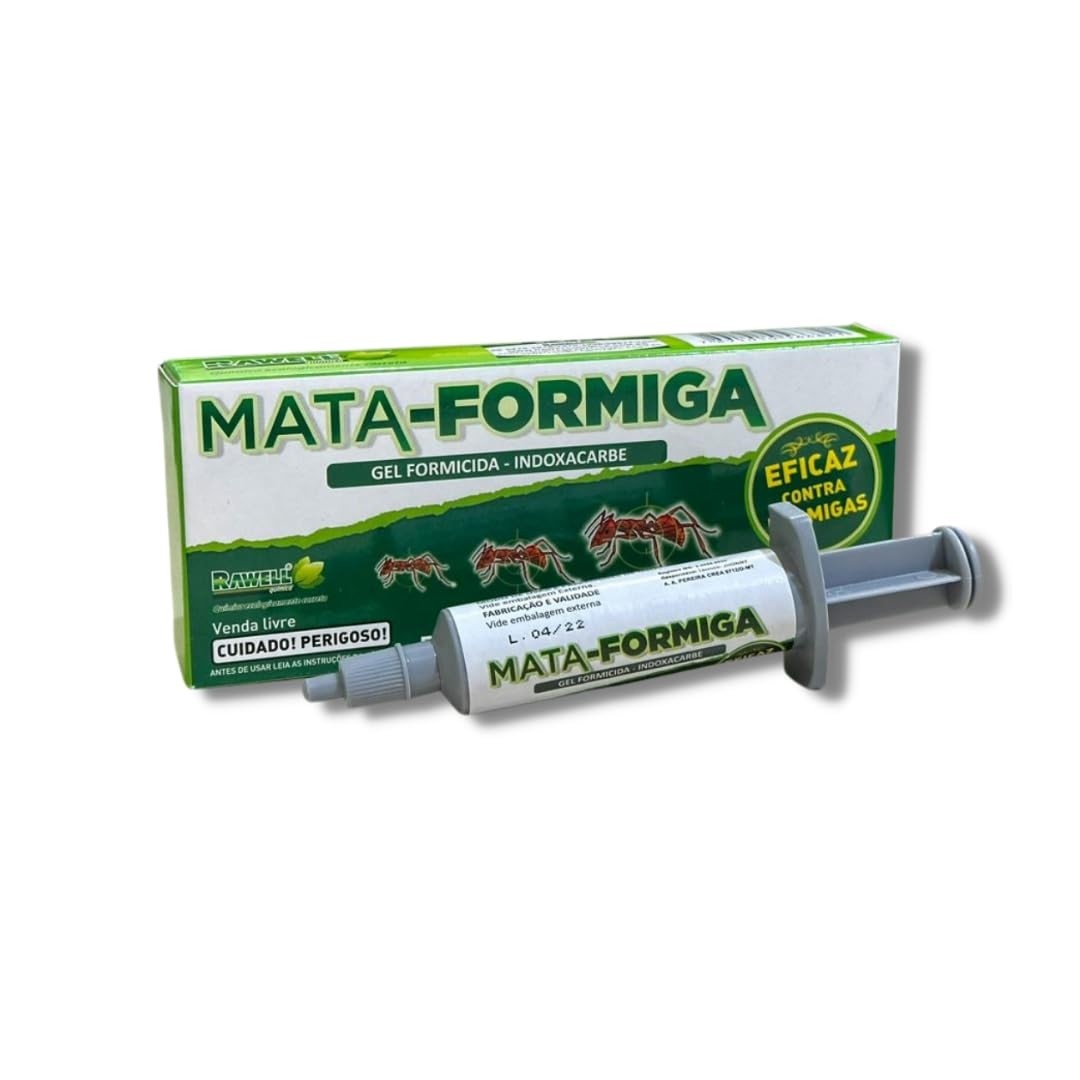 Gel Mata Formiga 10g - Solução Eficiente Contra Todos os Tipos de Formigas Caseiras