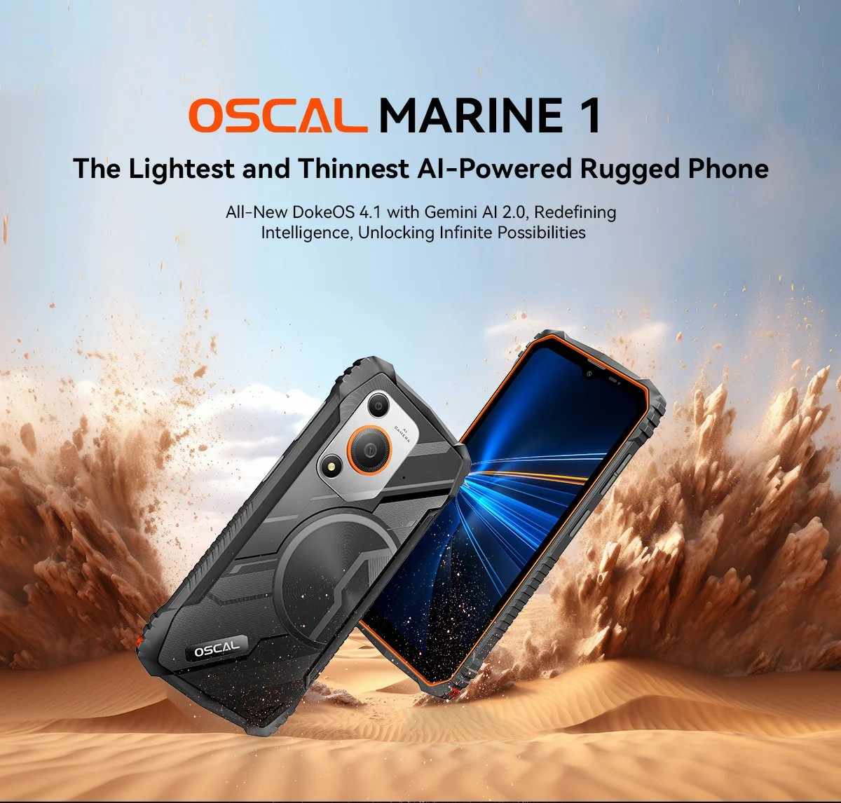 OSCAL MARINE 1: O Smartphone 4G Robusto e Imbatível