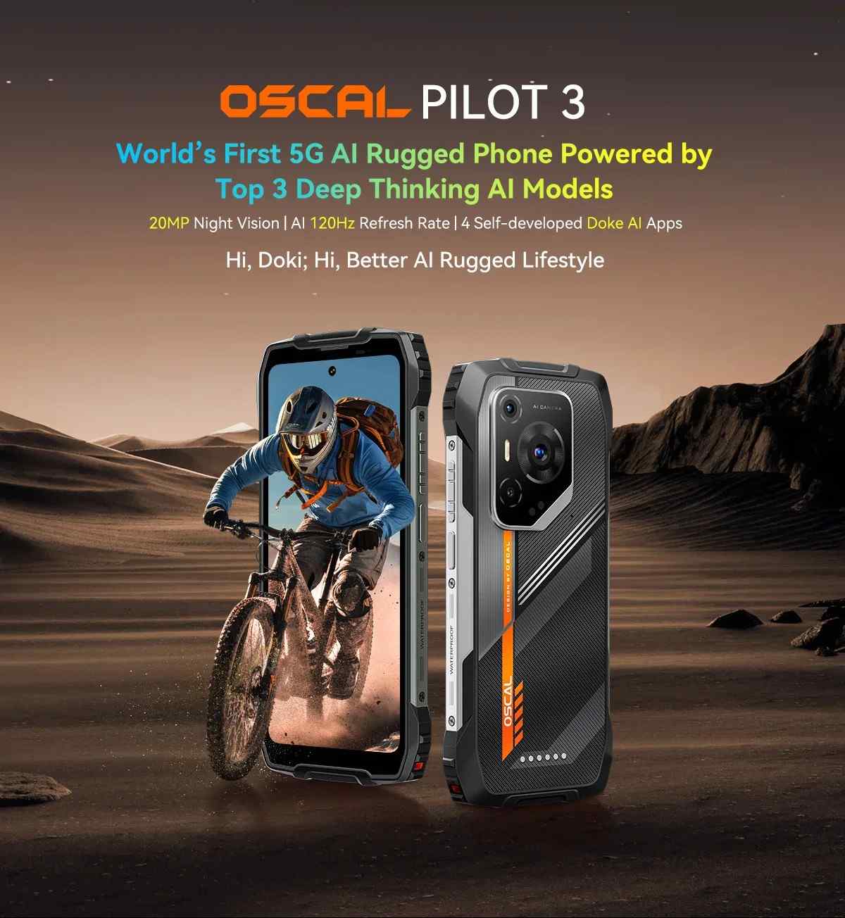 Oscalpilot3: O Smartphone Rugged com IA