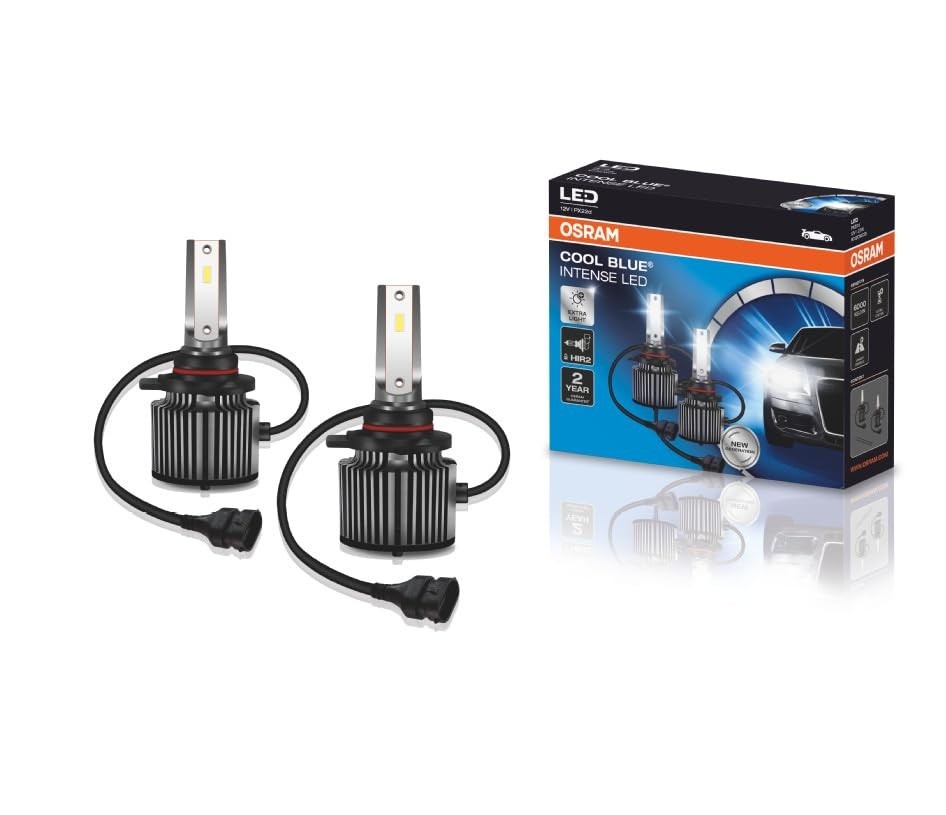 KIT LED HIR2 9012CW OSRAM Cool Blue Intense: Mais Luz, Estilo e 2 Anos de Garantia