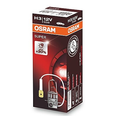Osram Super H3: +30% de Luz para sua Segurança