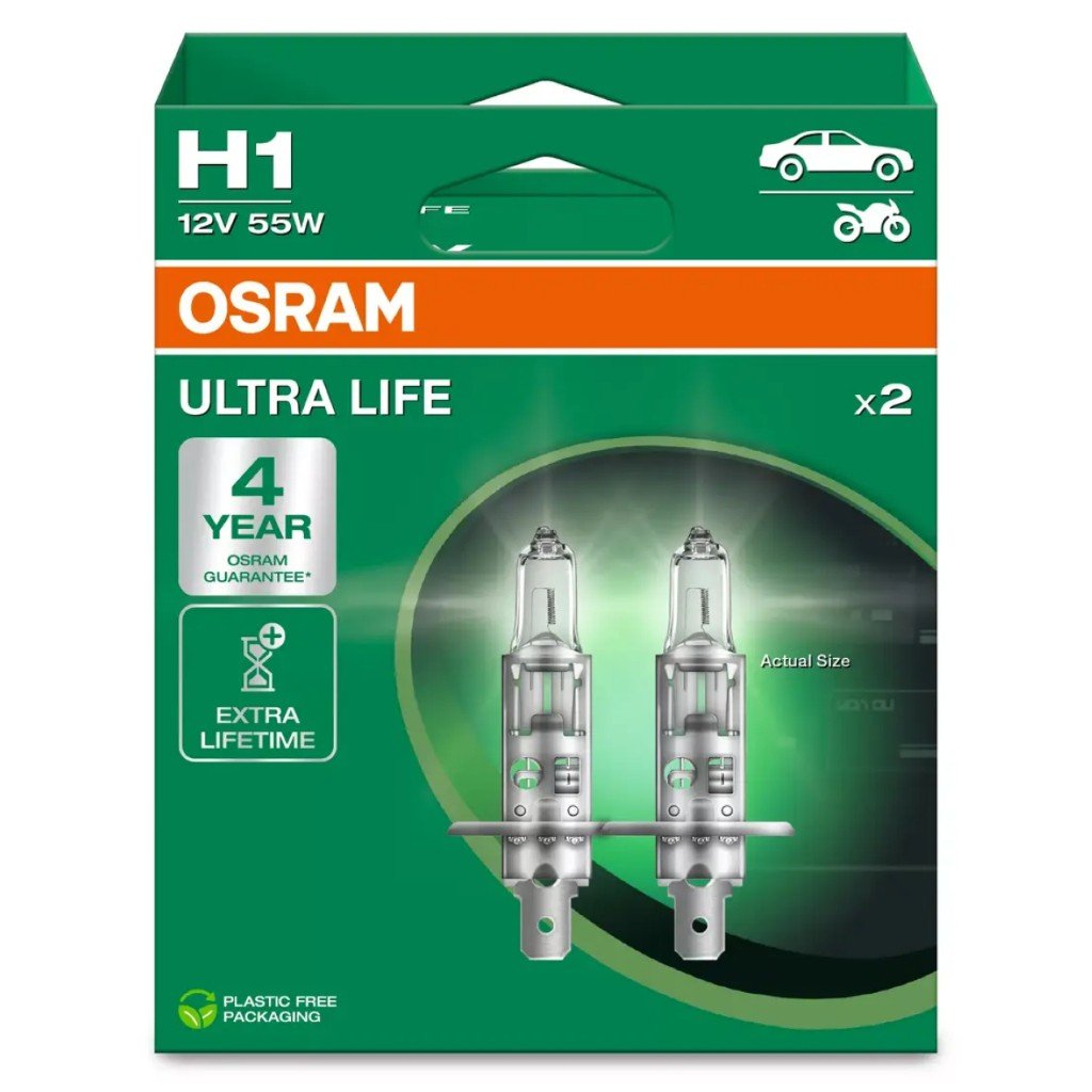 Osram Ultra Life H1: Iluminação Segura por Mais Tempo