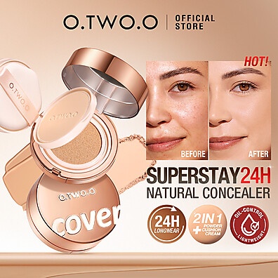 O.TWO.O: Base + Pó 2 em 1 – Pele Impecável