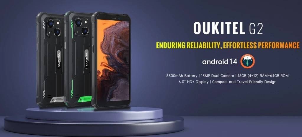 OUKITEL G2: O 4G Resistente e Potente