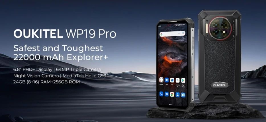 OUKITEL WP19 PRO: O Robusto 4G que Você Precisa!