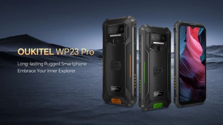 Oukitel WP23 Pro: O Smartphone 4G à Prova D'Água!