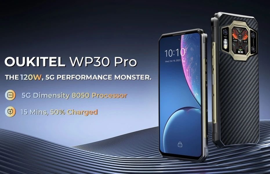 OUKITEL WP30 PRO: O 5G Robusto que Você Precisa!