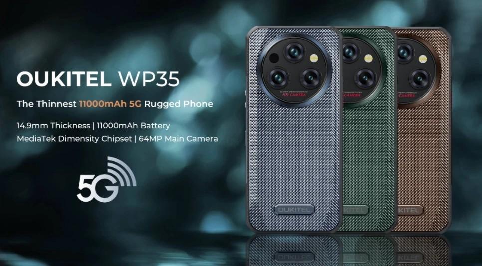 OUKITEL WP35: O Smartphone 5G Ultra Resistente!