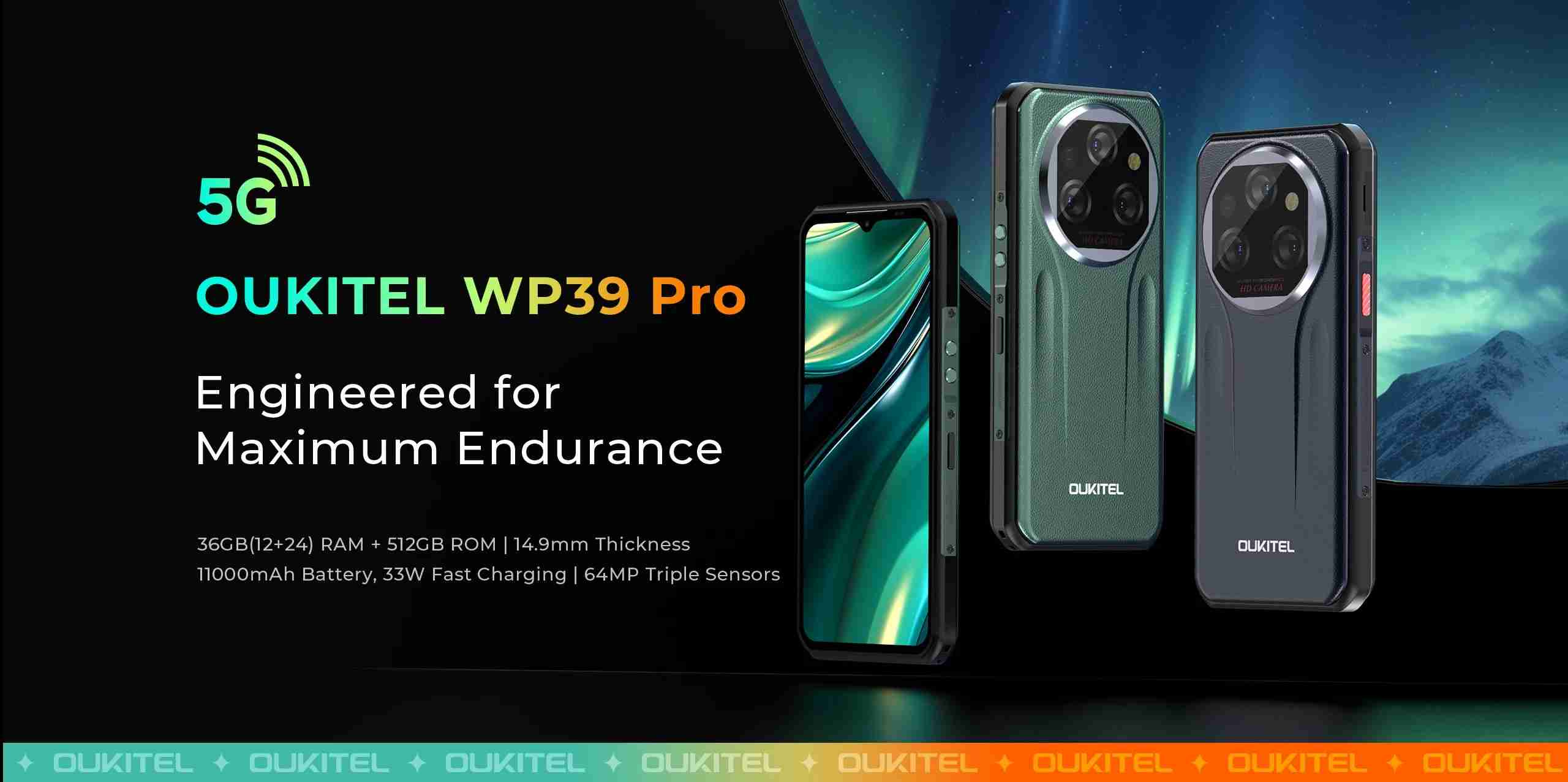 OUKITEL WP39 Pro: O Smartphone Indestrutível