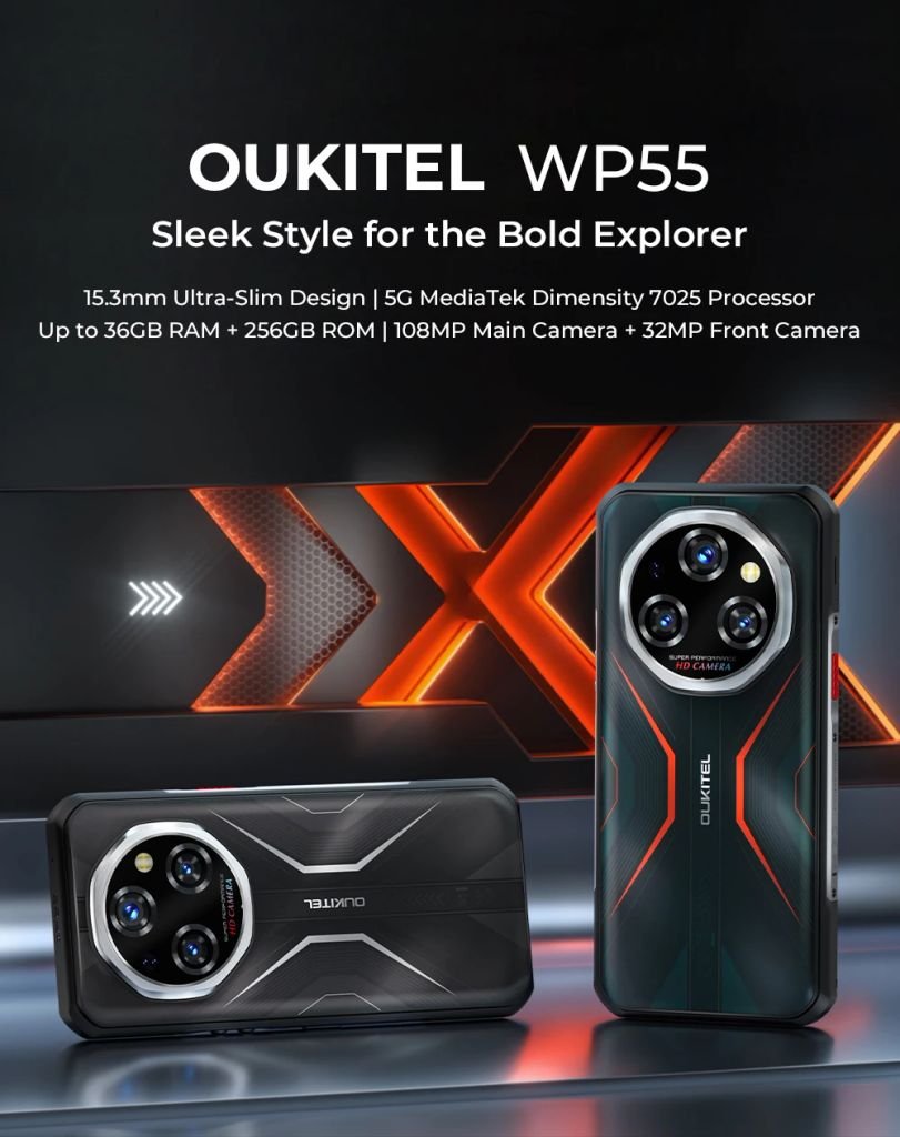 OUKITEL WP55: O Robusto 120Hz que Você Precisa!