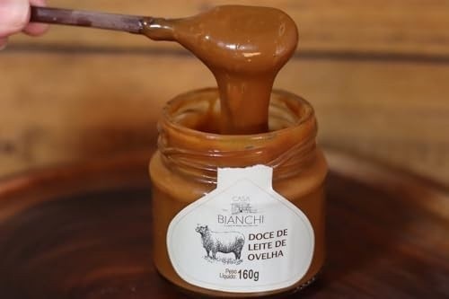 Doce de Leite de Ovelha Cremoso, 260g, Casa Bianchi