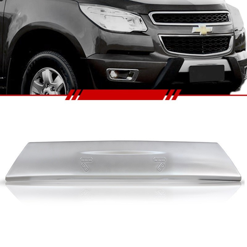Overbumper S10: Proteção e Estilo Prata