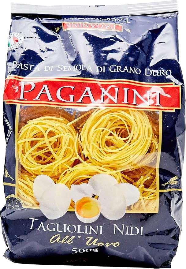 Macarrão Tagliolini Nidi Ovo Paganini 500g
