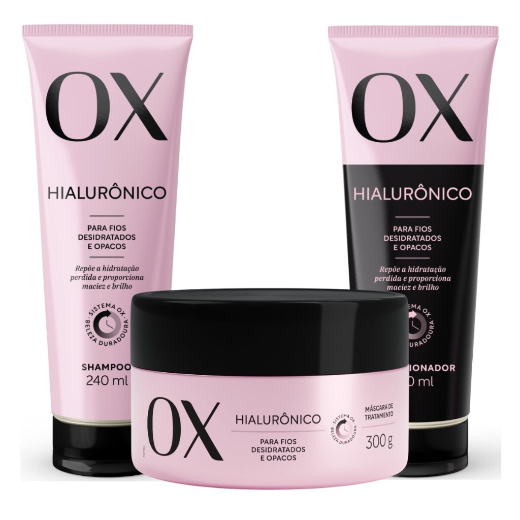 OX Hialurônico: Cabelos Hidratados e Brilhantes