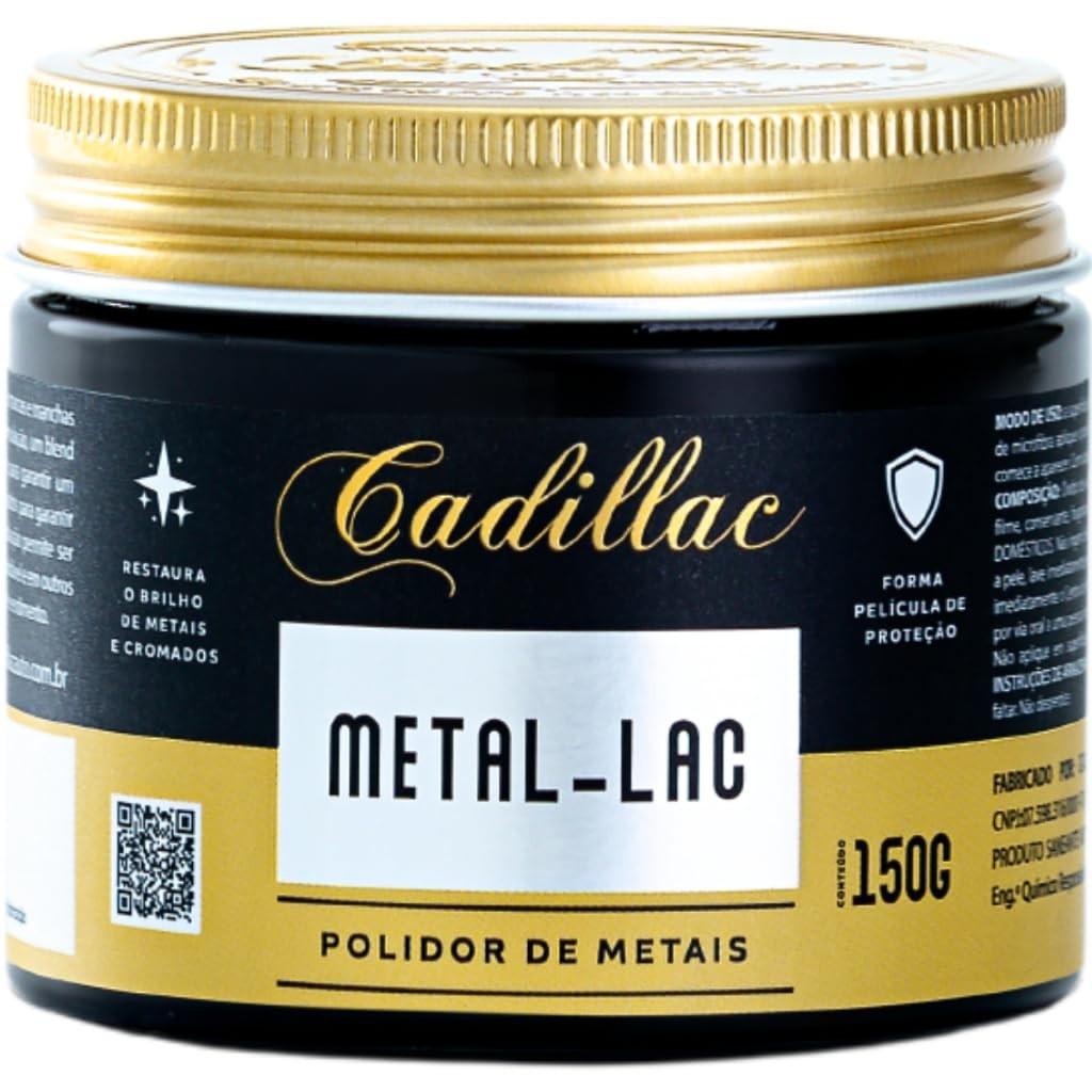Metal-Lac Cadillac 150g: Polidor e Removedor de Oxidação para Metais Brilhantes