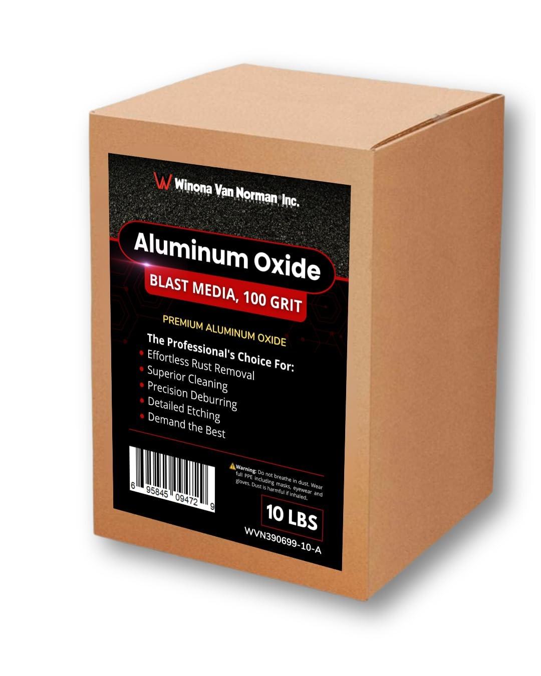 Meio de Jateamento Óxido de Alumínio 100 - 4,5kg | Premium Longa Duração