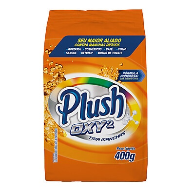 OXY Plush 400g: Tira Manchas Imbatível!
