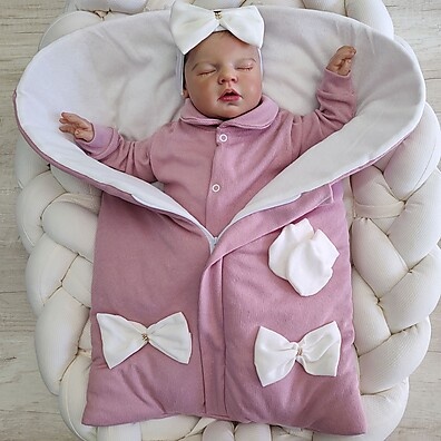Kit Saída Maternidade Sofia para Bebê Menina - Tam P