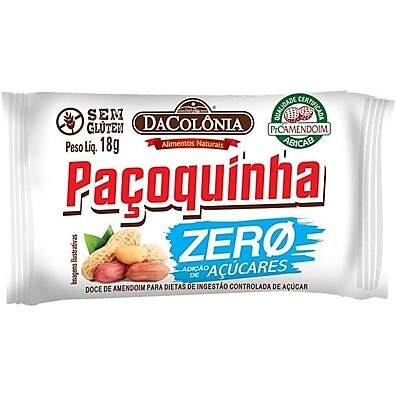 Paçoca Rolha Zero Açúcar: Delícia Saudável em Pote