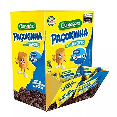Paçoca Paçokinha Negresco: Energia e Sabor!