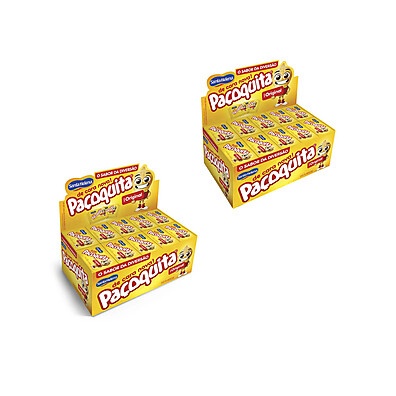 Pacoca Pacoquita: Kit com 100 Unidades (2 Displays)