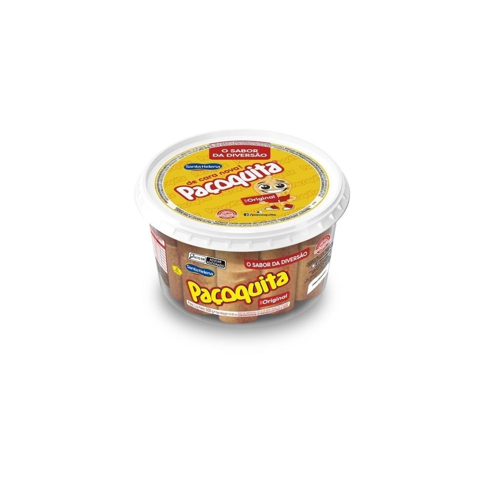 Paçoquita 550g: O Sabor Clássico do Amendoim!