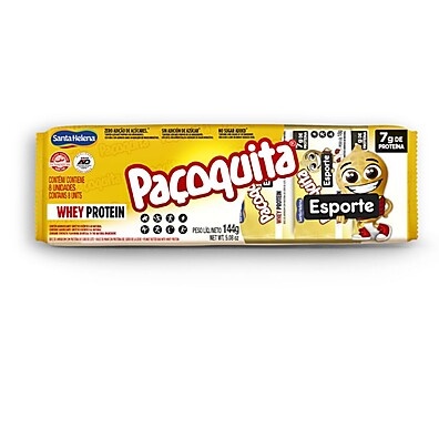 Paçoquita Esporte: Energia e Proteína!