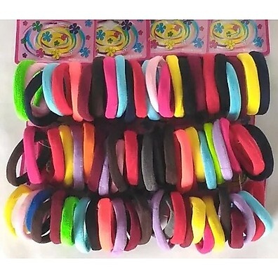 Elásticos para Cabelo Tipo Meia KiT 72 – 72 Unidades em 1 Pacote!