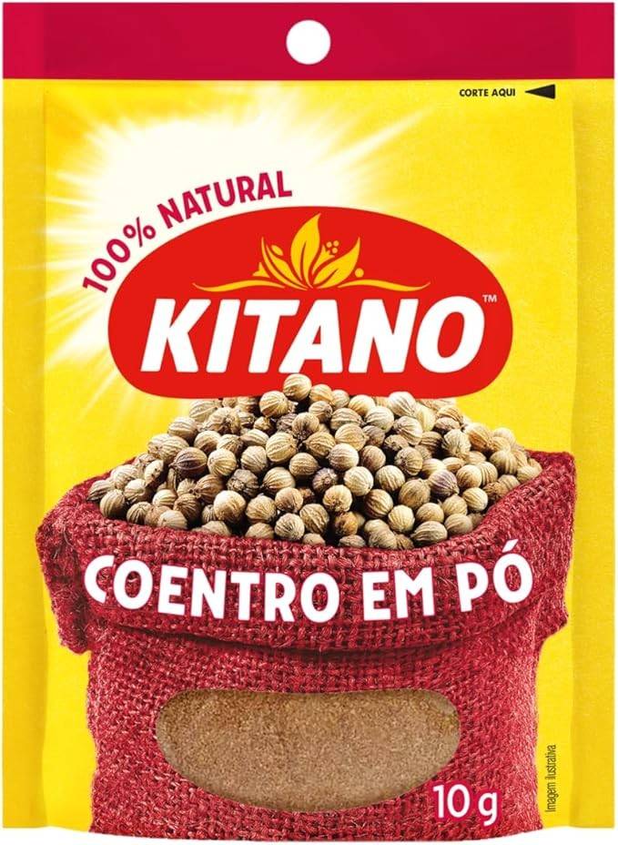 Coentro Pó Kitano Pacote 10g