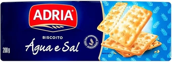 Biscoito Água e Sal Adria Pacote 200g