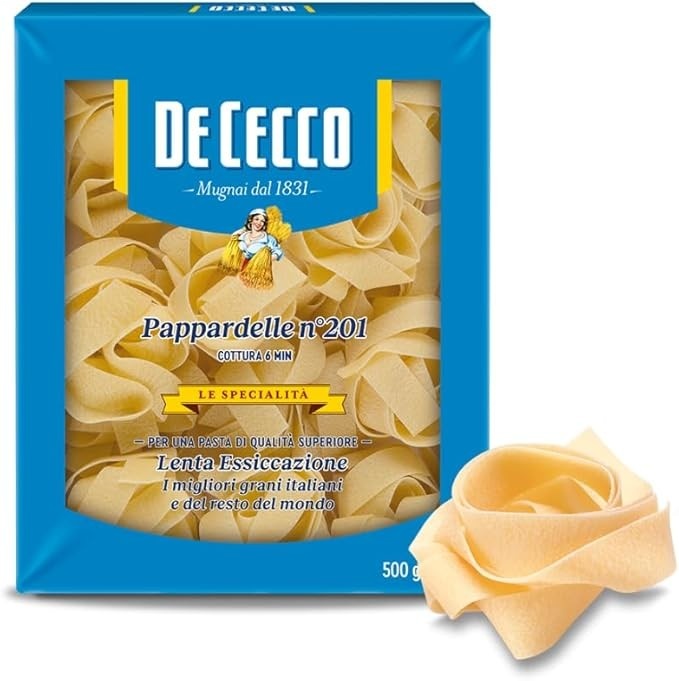 De Cecco Macarrão Trigo Grano Duro Papardelle 201 Pacote 500g