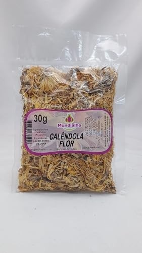 Calêndula Flor Pacote Mundialho 30g